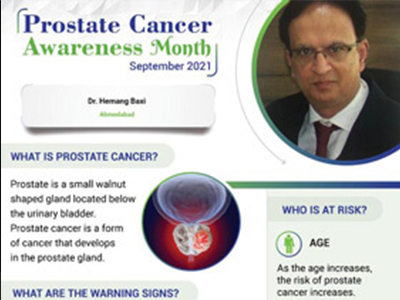 Dr. Hemang Bakshi - Prostate Cancer Awareness Month